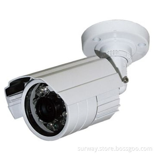 Weatherproof IR Camera with 600TVL Horizontal Resolution